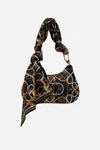 Camilla Scarf Shoulder Bag Coast To Coast In Black