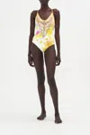 Camilla Scoop-neck One-piece Swimsuit