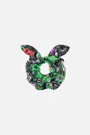 Camilla Scrunchie Porcelain Dream In Green