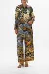 Camilla Shirt Tunic With Pockets Tapestry Totems In Brown