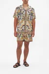 Camilla Short Sleeve Camp Collared Shirt Day Trippin