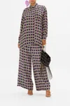 Camilla Single Pocket Shirt Film Diva In Black