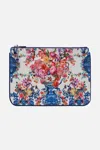 Shop Camilla Small Canvas Clutch Dutch Is Life In White
