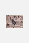 Camilla Small Canvas Clutch Fame Fever