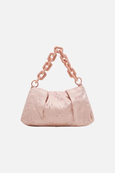 Camilla Small Clutch With Chain Solid Pink