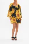 Camilla Smocked Bodice Short Dress Make Me Your Masterpiece In Yellow