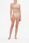 Camilla Soft C/d Bra With Back Clip Looking Glass Houses In Beige/grey
