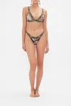Camilla Soft C/d Bra With Back Clip Play Your Cards Right In Gold/navy