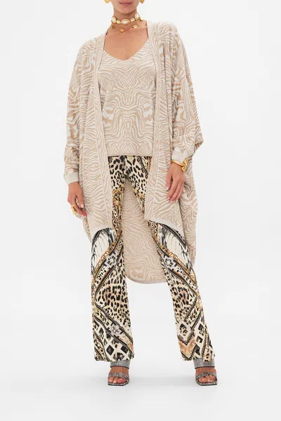 Camilla Soft Knit Layer Mosaic Muse In Neutral