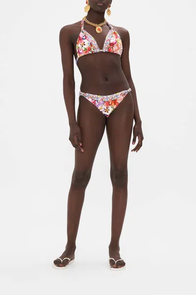 Camilla Soft Tie Bikini With Trim Dutch Is Life In White