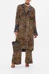 Camilla Split Cuff Soft Velvet Coat Soul Of A Star Gazer In Yellow
