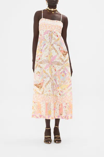 Camilla Square Neck Sundress Sew Yesterday In White