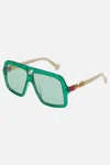 Camilla Starry Nights Sunglasses Emerald Glitter