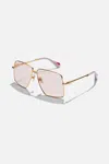 Camilla Step On Board Sunglasses Gold