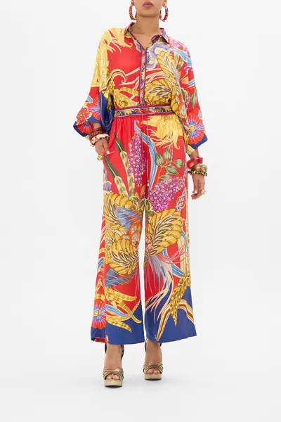 Camilla Straight Leg Pant Through Vincents Eyes In Red