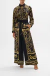 Camilla Straight Leg Pant With Pocket Once Upon A Time In Black