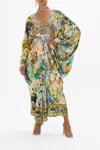 Camilla T Shape Long Kaftan The Kindest One Of All In Green