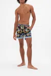 Camilla Tailored Swim Short Meet Me In Marchesa In Black