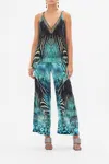 Camilla Tank Top With Strap Bead Detail Azure Allure In Blue