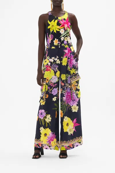Camilla Tank With Hardware Peace Be With You In Black