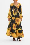 Camilla Tie Front Blouson Sleeve Blouse Make Me Your Masterpiece