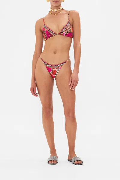 Camilla Tri Bra Heart Like A Wildflower In Red