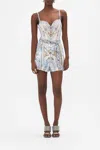 Camilla Tuck Front Short Season Of The Siren In Blue//white