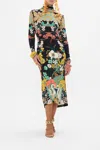 Camilla Turtleneck Jersey Dress We Wore Folklore In Black