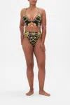 Camilla Wide Band Hi Tri Bra Jealousy And Jewels In Black