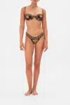 Camilla Wide Side High Leg Pant Stitched In Time In Black