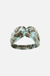 Camilla Woven Twist Headband Adieu Yesterday In Blue