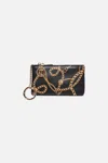Camilla Zipped Cardholder Pouch Tether Me Not In Black