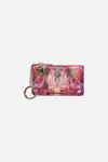 Camilla Zipped Cardholder Pouch Wild Loving In Purple