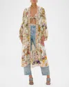 Camilla Blouson Sleeve Layer Egyptian Rose In Egyptian Rose