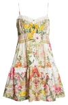 Camilla Short Pintuck Dress With Pockets Egyptian Rose In Egyptian Rose