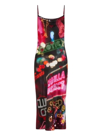 Camilla Electric Loveland Midi Dress In Red