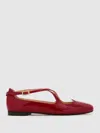 Camilla Elphick Lover Flats In Red