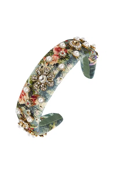Camilla Embellished Hard Headband If These Walls Could Talk In Multi