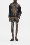 Camilla Embroidered Hoodie With Side Pockets Cartouche Kingdom