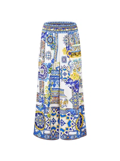 Camilla España Nirvana Trousers In White