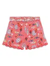 Camilla Faith Luck And Justice Mini Shorts In Red