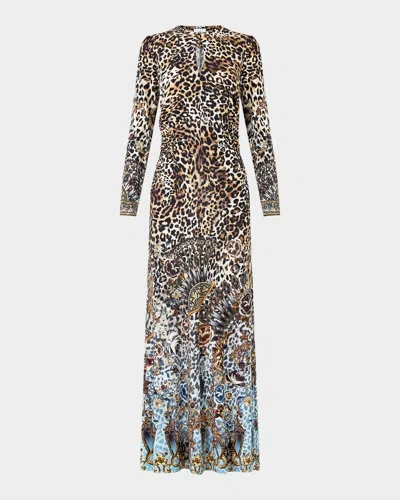 Camilla Fiesta Siesta Repeat Gathered Maxi Dress