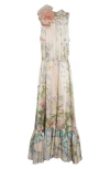 Camilla Crystal-embellished Silk Maxi Dress In Palacio Playground