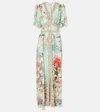 Camilla V Neck Bias Slip Dress With Back Frill The Jewellery Museum In The Jewellery Museum