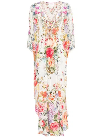 Camilla Floral Maxi Dress In Multicolor