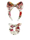 Camilla Floral-print Accessory Set In Multi