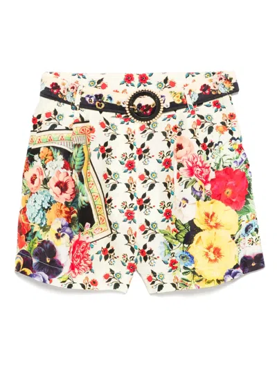 Camilla Floral-print Shorts