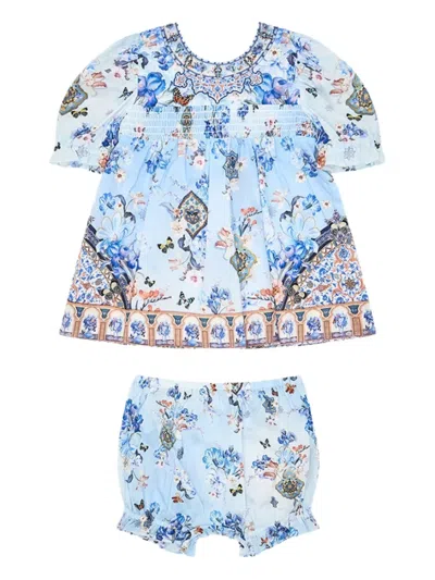 Camilla Babies' Floral-print Shorts Set