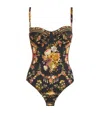 Camilla Stitched In Time Swimsuit In Multi