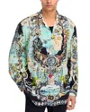 Camilla Folk Afloat Oversized Fit Shirt In Multi